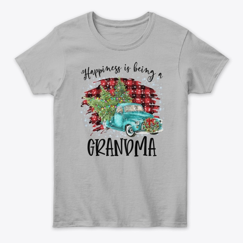 Happiness is being a Grandma Red Truck 