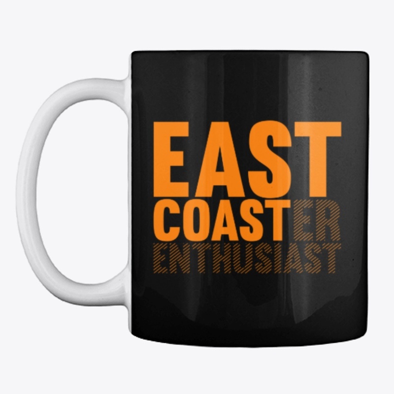 East Coaster Enthusiast - Orange Print