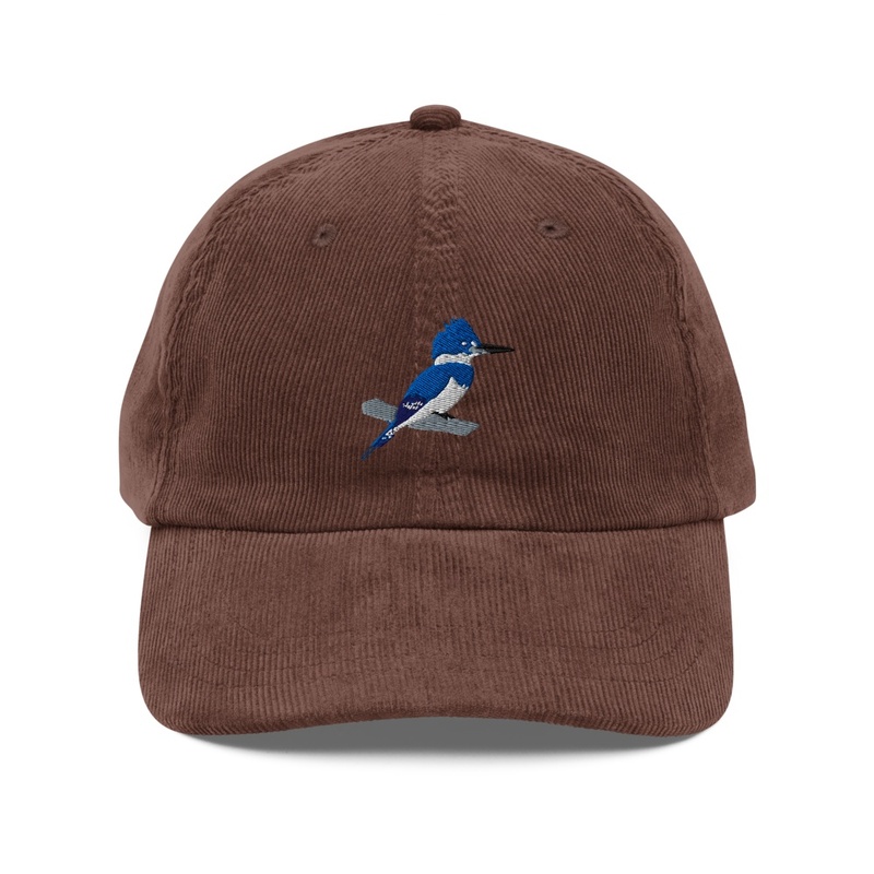 Belted Kingfisher Corduroy Corduroy Hat
