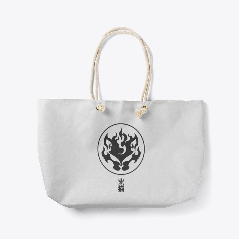 Black Neko Fire Logo