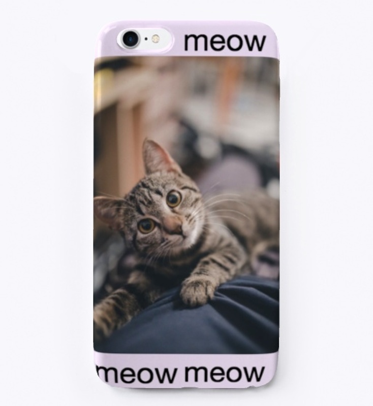 Meowing cat