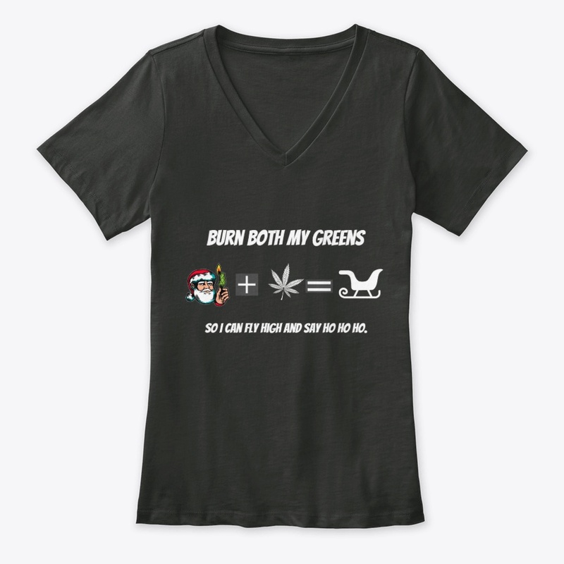 Christmas shirt Santa flying high