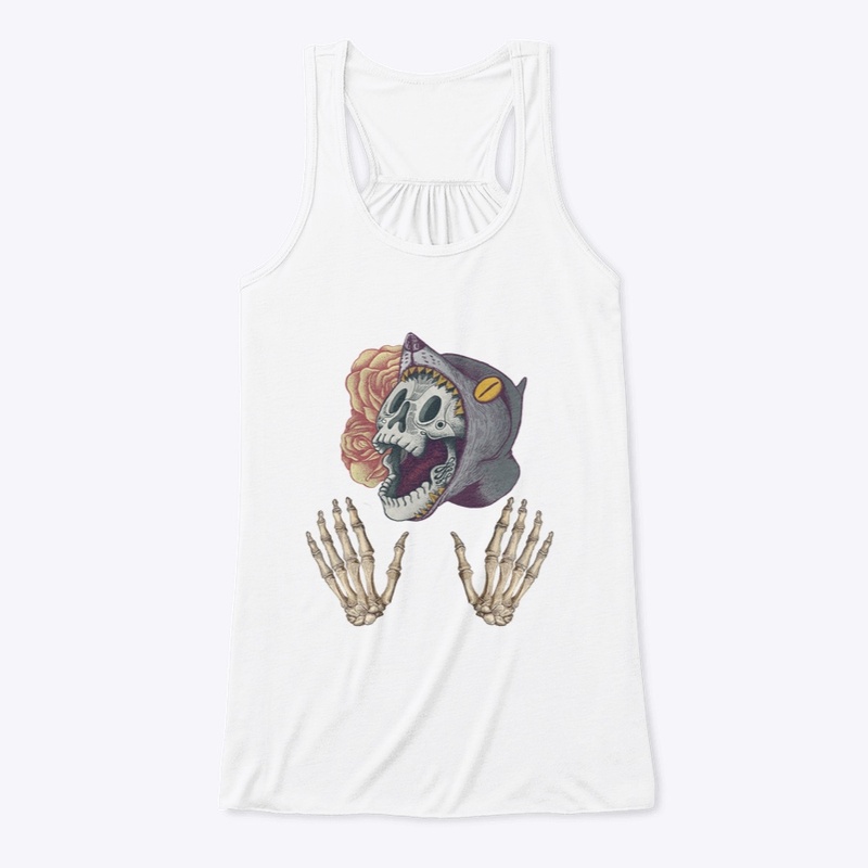 skull wolf bones hand halloween gift