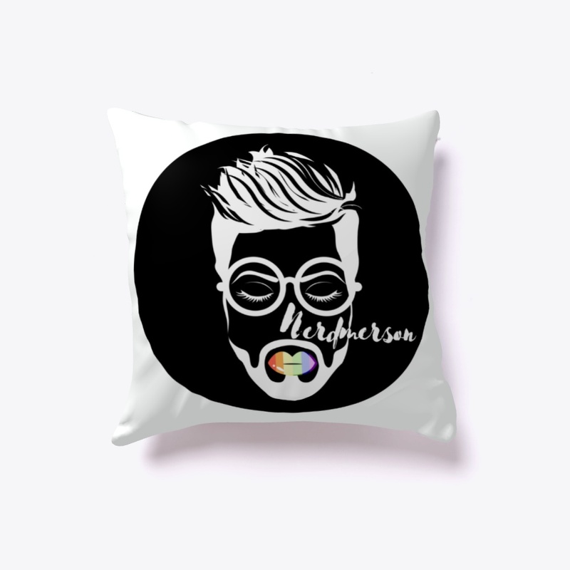 Nerdmerson Inverse Pillow