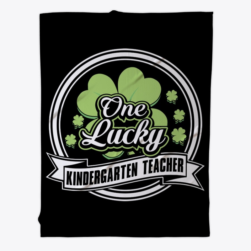 Cute One Lucky Kindergarten Teacher