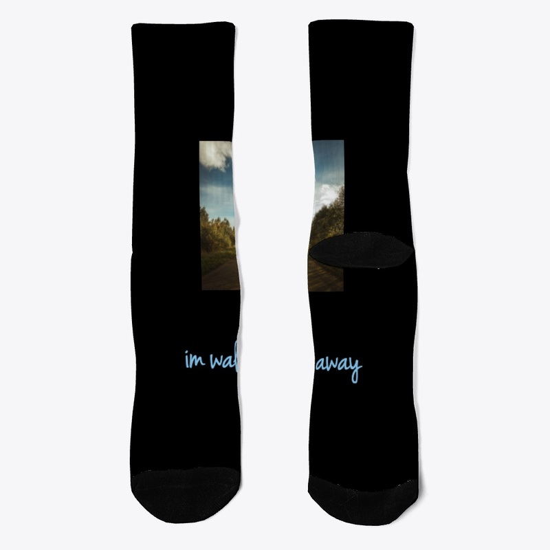 im walking away bag