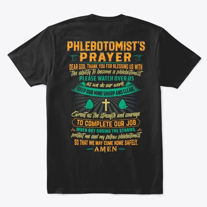 Phlebotomist's Prayer Hoodie 