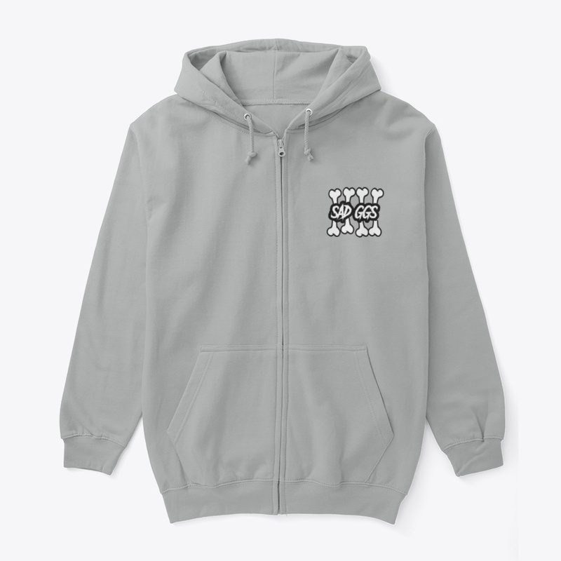 Sad GG'S Zip Hoodie