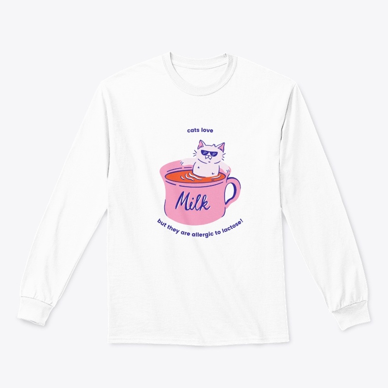 sweet cat print combin