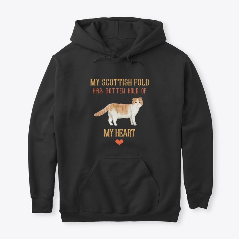 Scottish Fold Has My Heart | Cat Tee