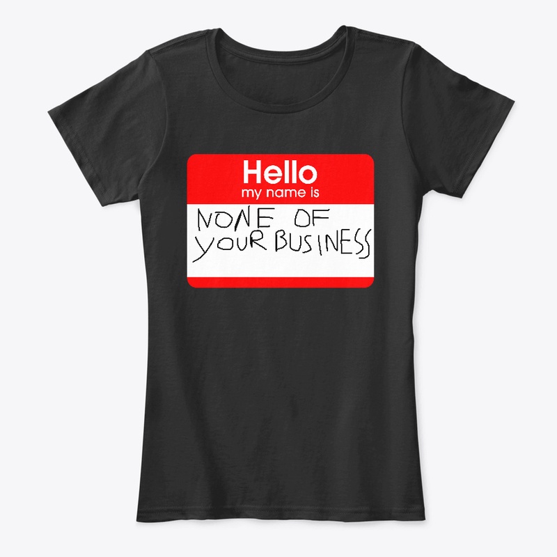 HELLO, MY NAME IS 