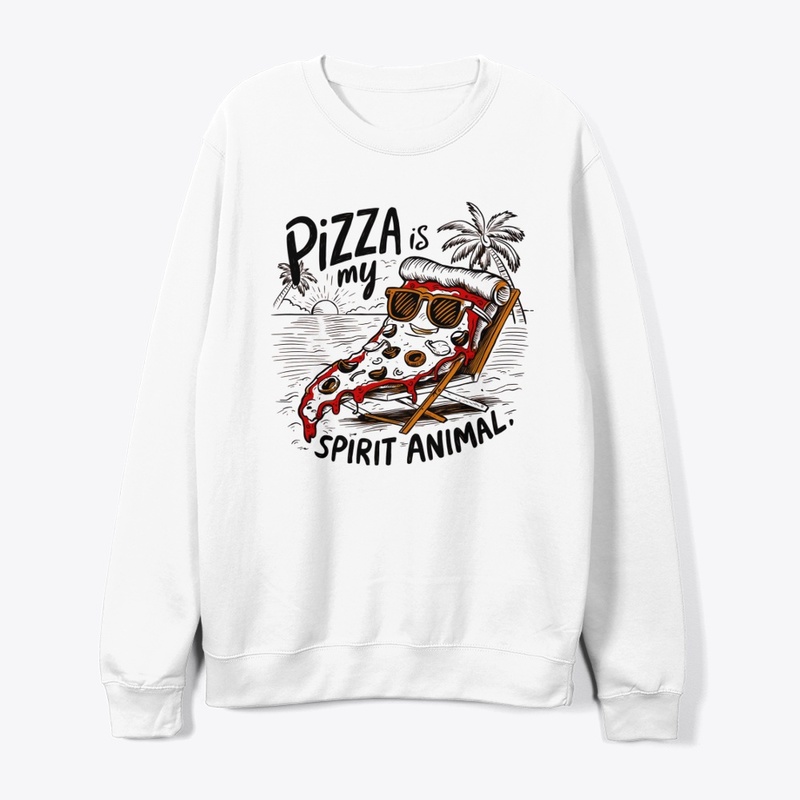 Beach Slice: Pizza Lover's Tee