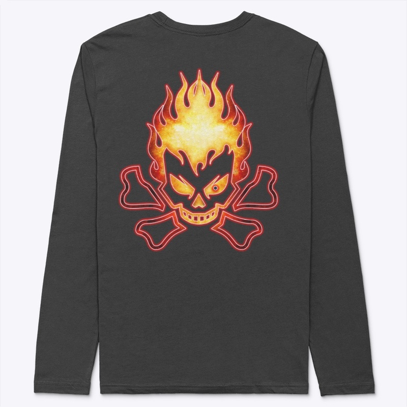 Flaming Skull
