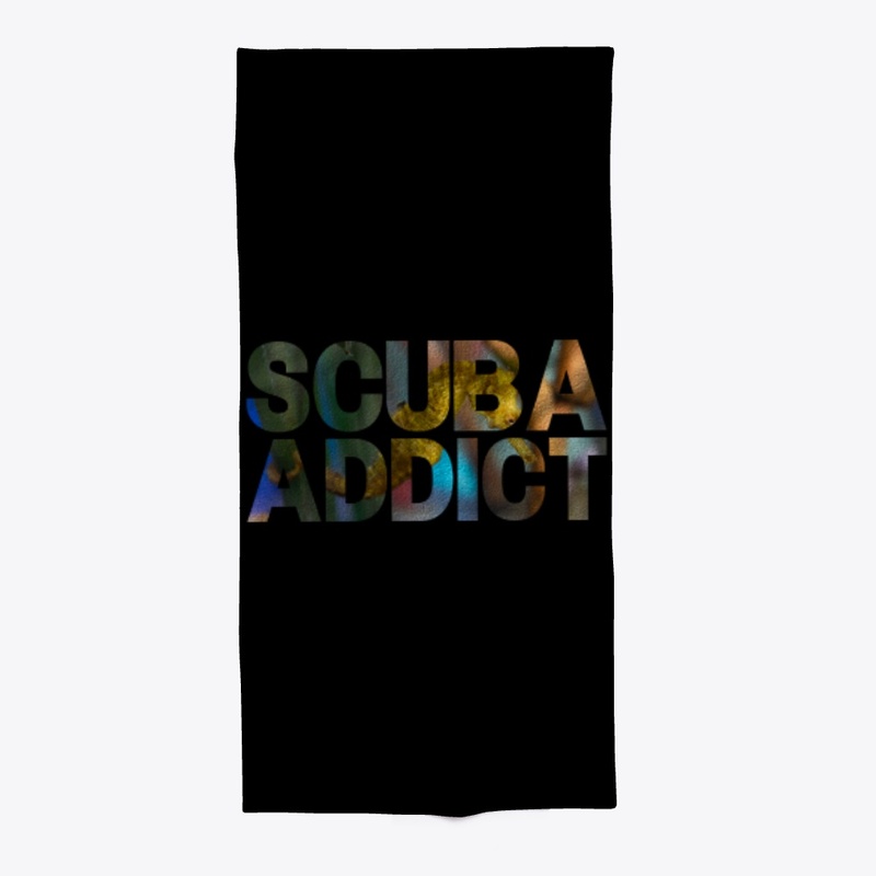 Scuba addict sea horse