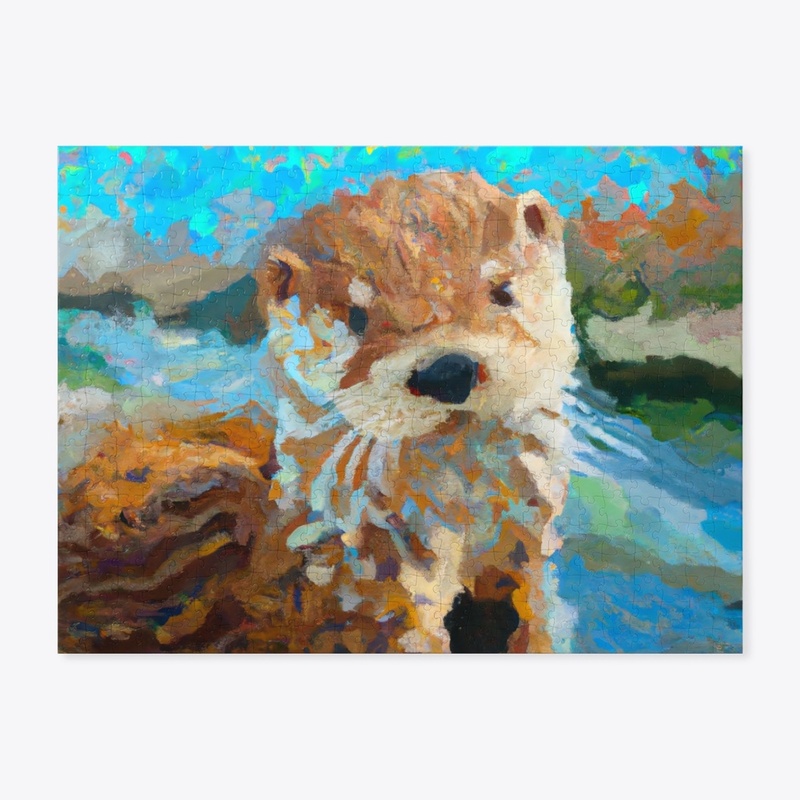 Van Gogh otter puzzle