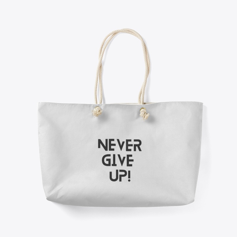 "Never Give Up" : A Symbol of Strength