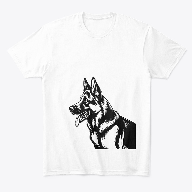 Bold German Shepherd Dog