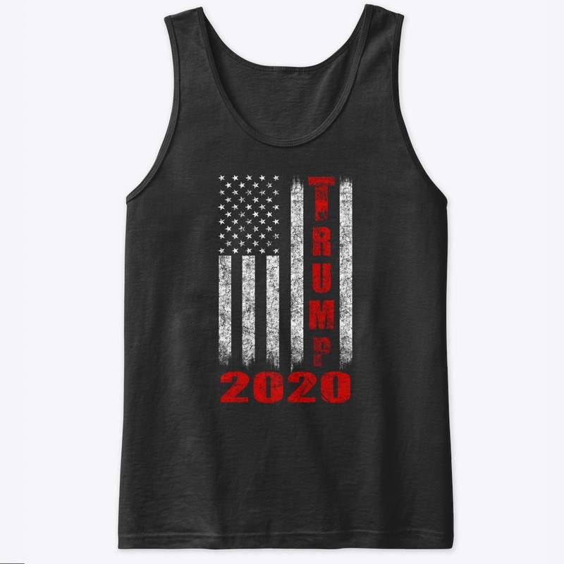 Trump 2020 American Flag
