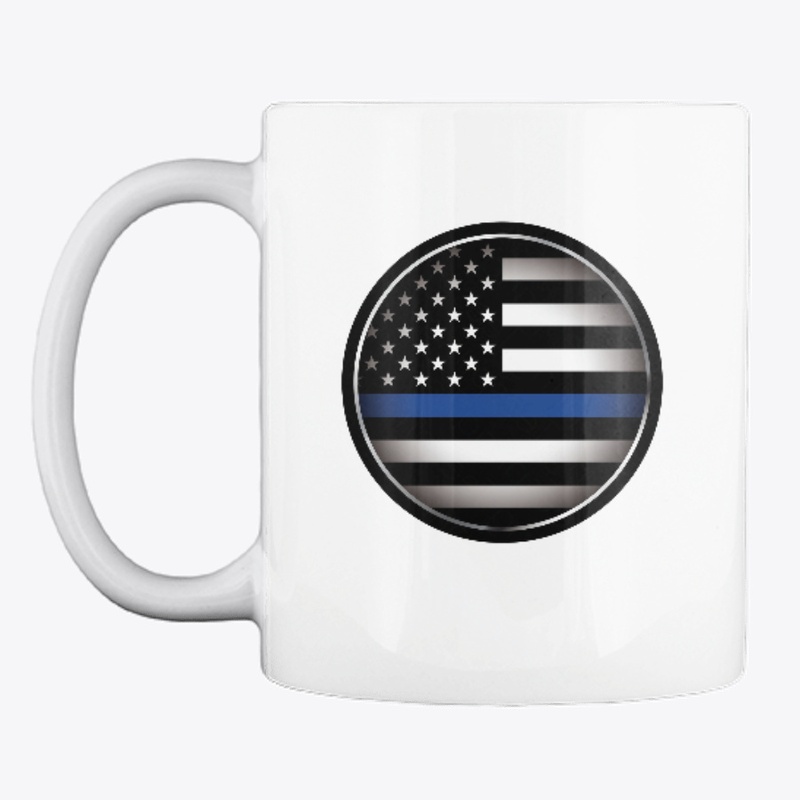 Thin blue line circle