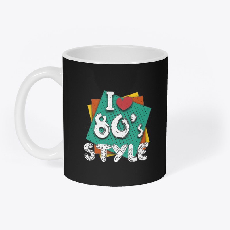 i love 80's style