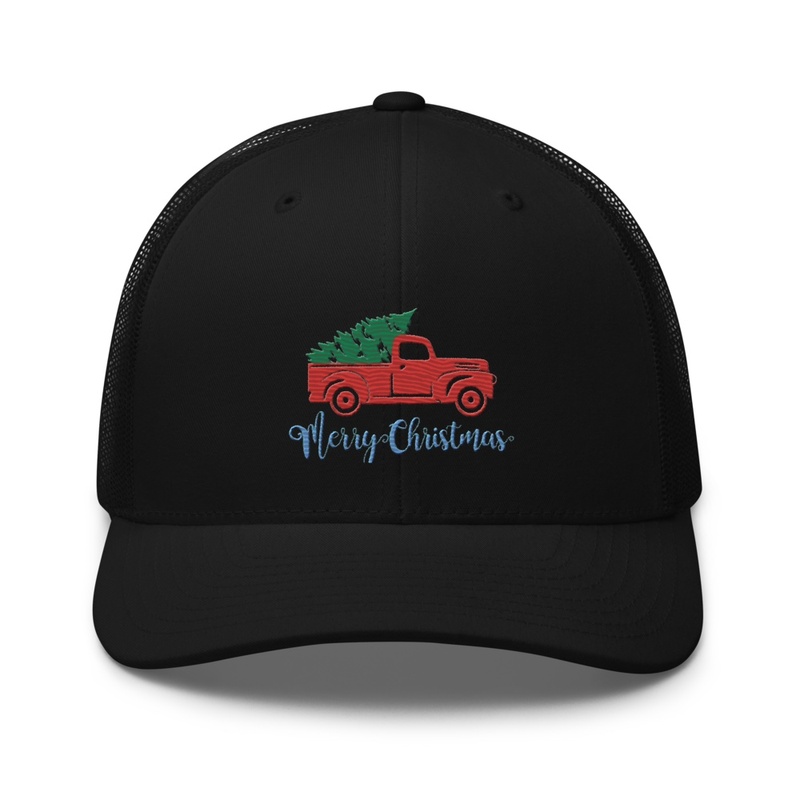 Christmas truck hat