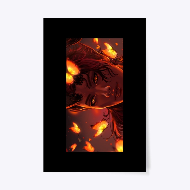 Fire butterflies
