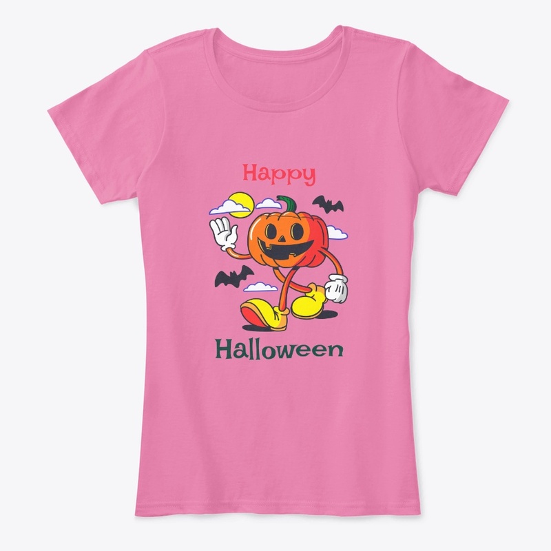 Orange pumpkin - Happy Halloween Design