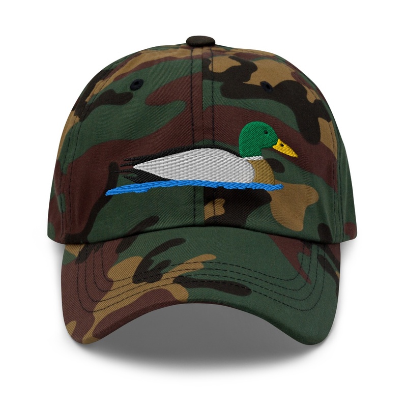 Mallard Duck Embroidered Hat