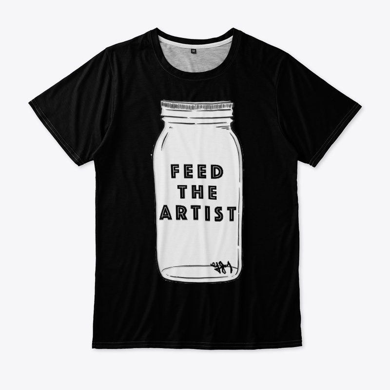 "Support Local Artists" Tip Container