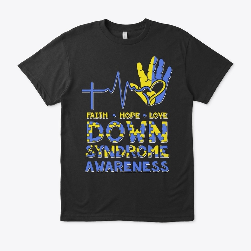 Down Syndrome Awareness Gift, Faith Hope