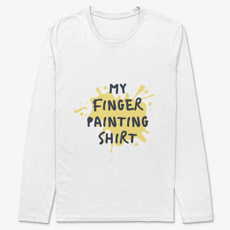 my finger painting shirt 