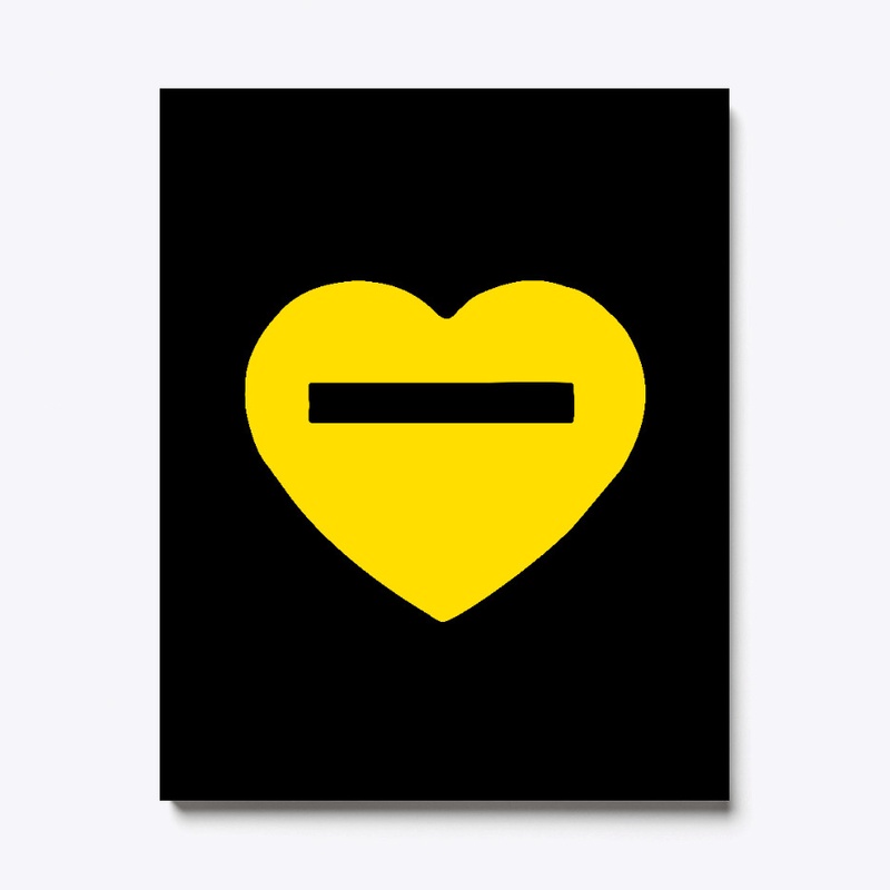 [BANDED HEART] - [THE YELLOW BAND]