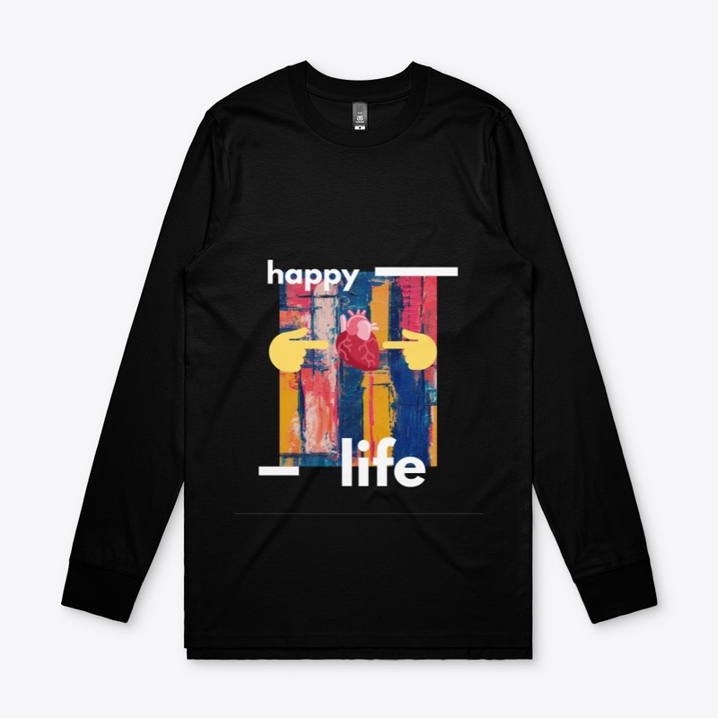 happy life t shirt