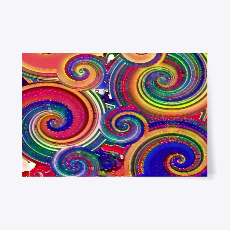 Swirly Whirly Rainbow