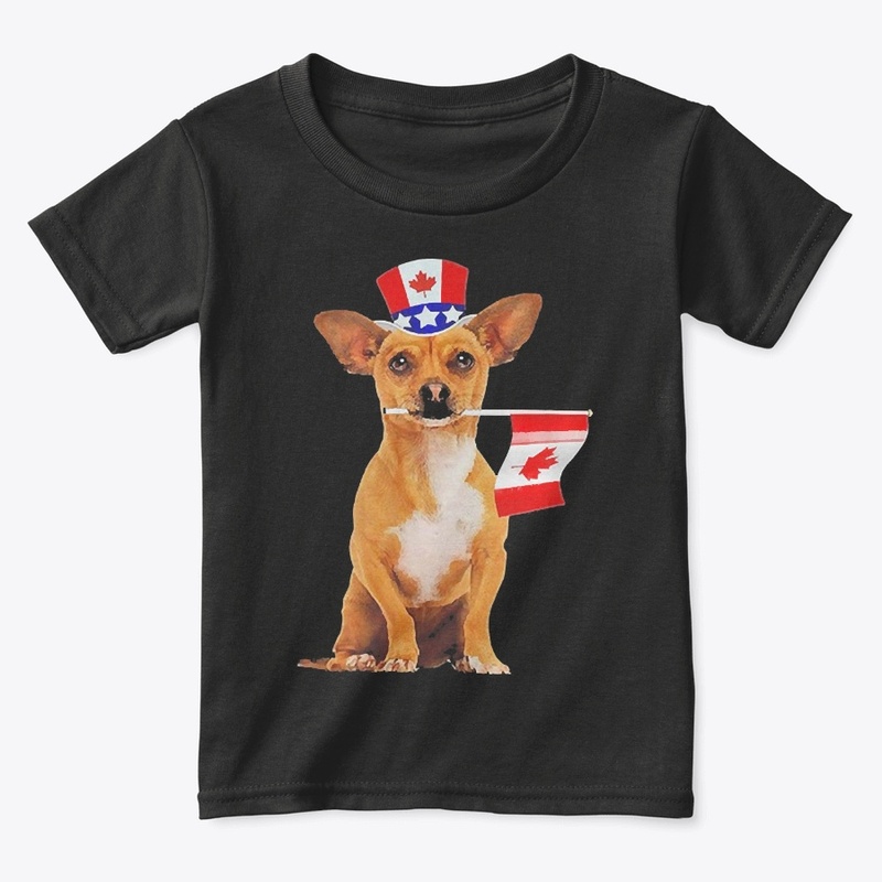 Canadian Flag Maple Leaf Chihuahua