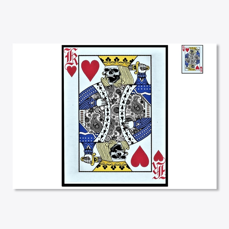 Skull King of Hearts