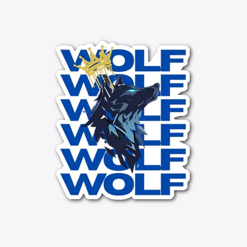 WOLF – Bold Minimal Animal Typography