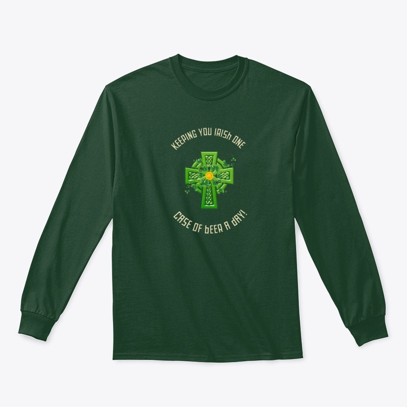 Case of beer a day tee shirt 