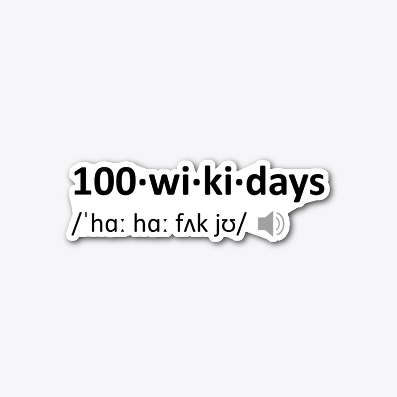 100wikidays