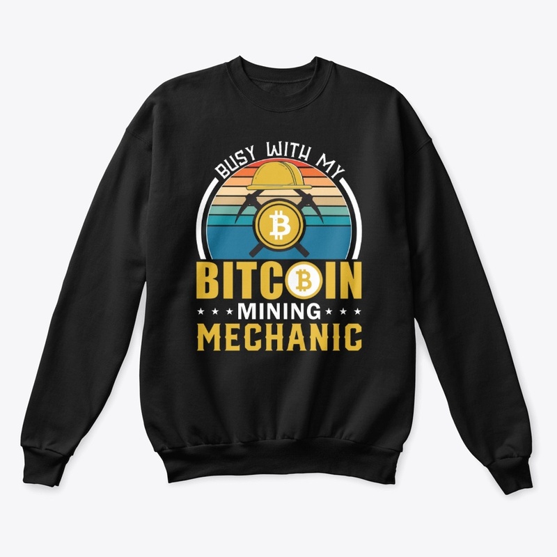 Busy With Bitcoin Mining Mechanic