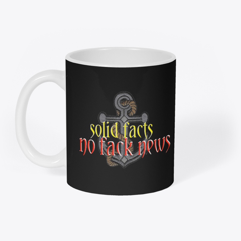 no fack news only interesting facts tee 