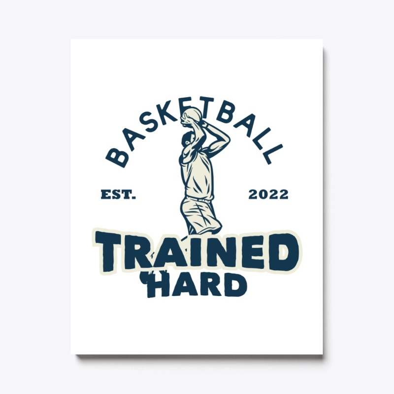 Basketball - Retro Trained Hard
