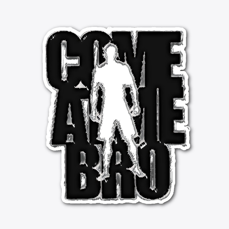 Come At Me Bro w/ Blue & Pink Logo