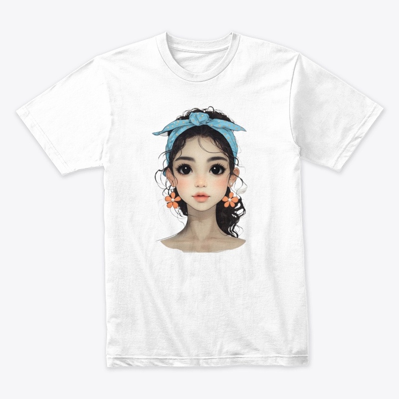 Girl T-shirt Design
