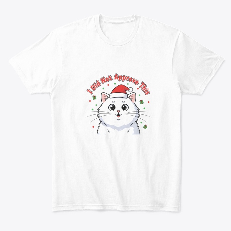 Grumpy Cat Santa Hat Christmas Shirt
