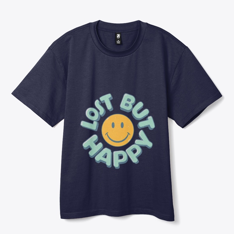 Lost But Happy Retro Smiley  😀
