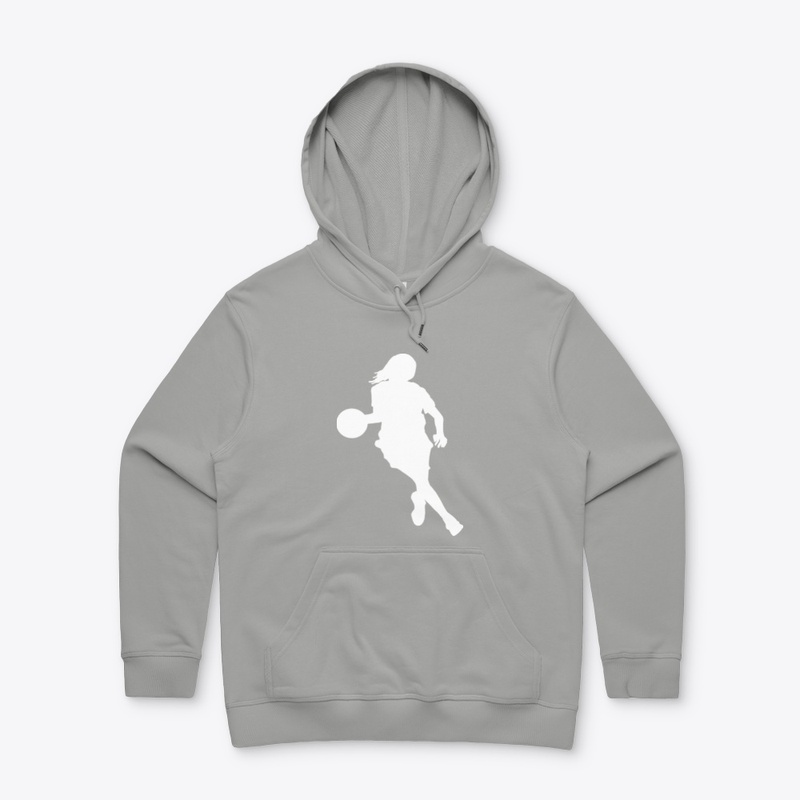 Basketball - Silhouette of Girl
