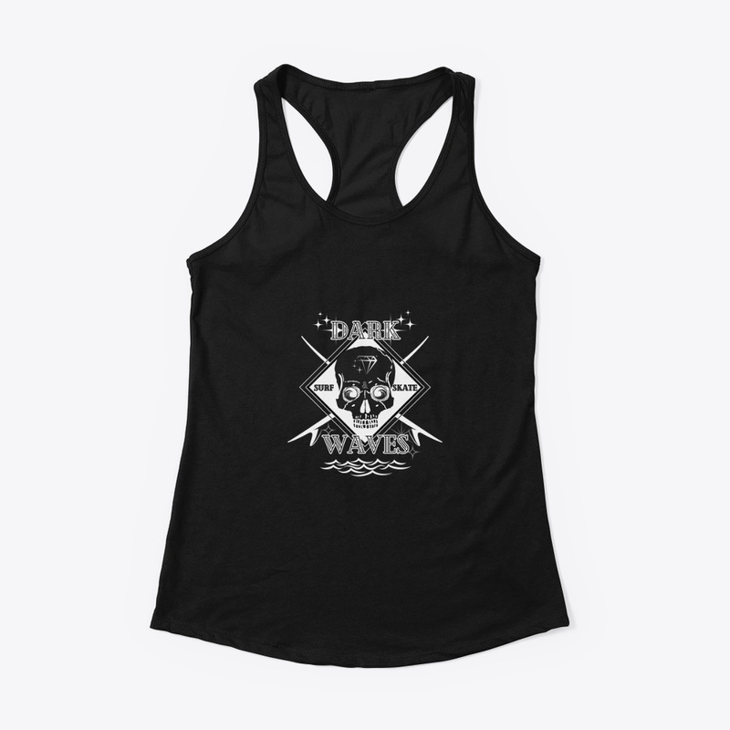 Dark Waves skull design