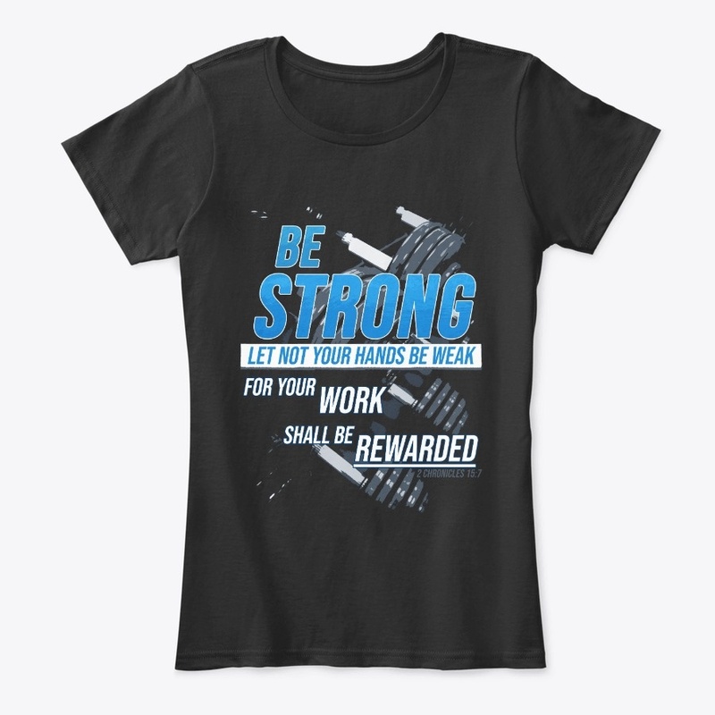 Fitness Motivation Be Strong Christian