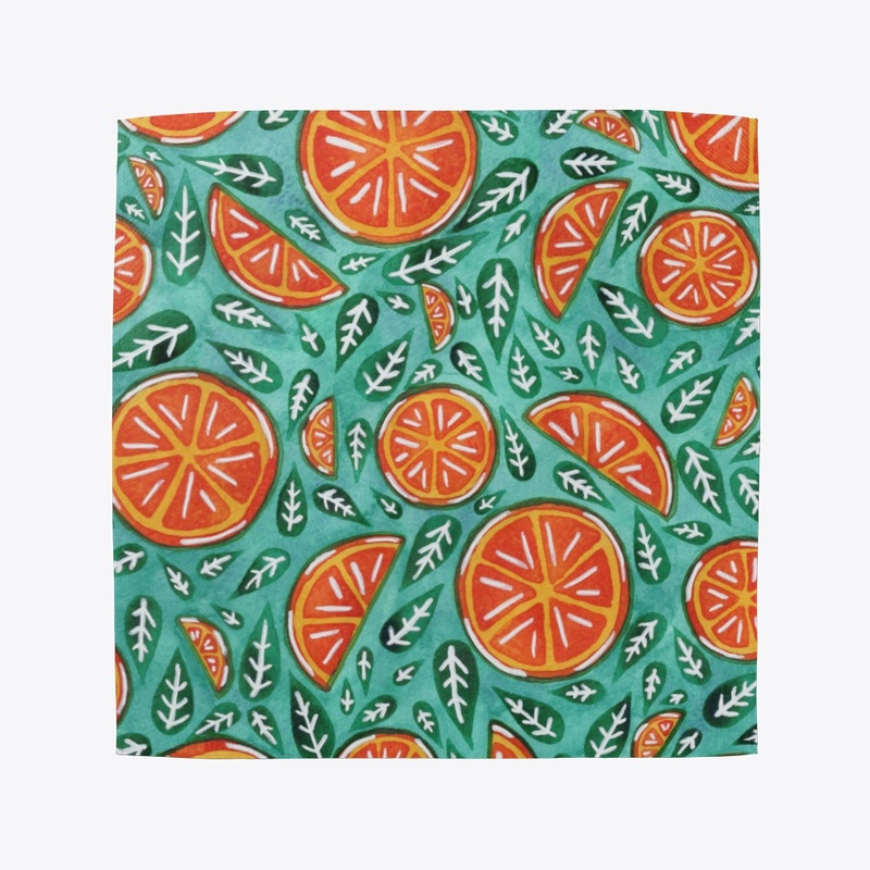 Citrus Pattern Series - Oranges